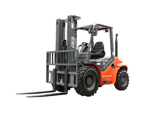 Counterweight 4WD 4X4 2.5 Tons 3000mm Rough Terrain Forklift