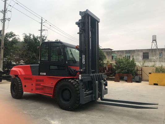 Container Lift Diesel Operated 16 Ton Heavy Lift Forklift For Truck