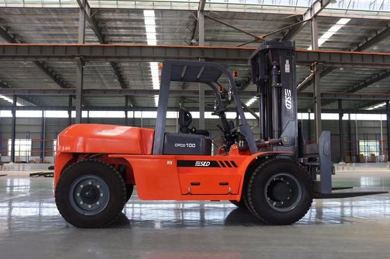 Diesel Powered Multi Stage 10 Ton Forklift 1520x175x85mm