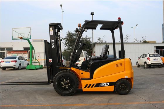 Four Wheel 3.0 Tons Electric Counterbalance Forklift