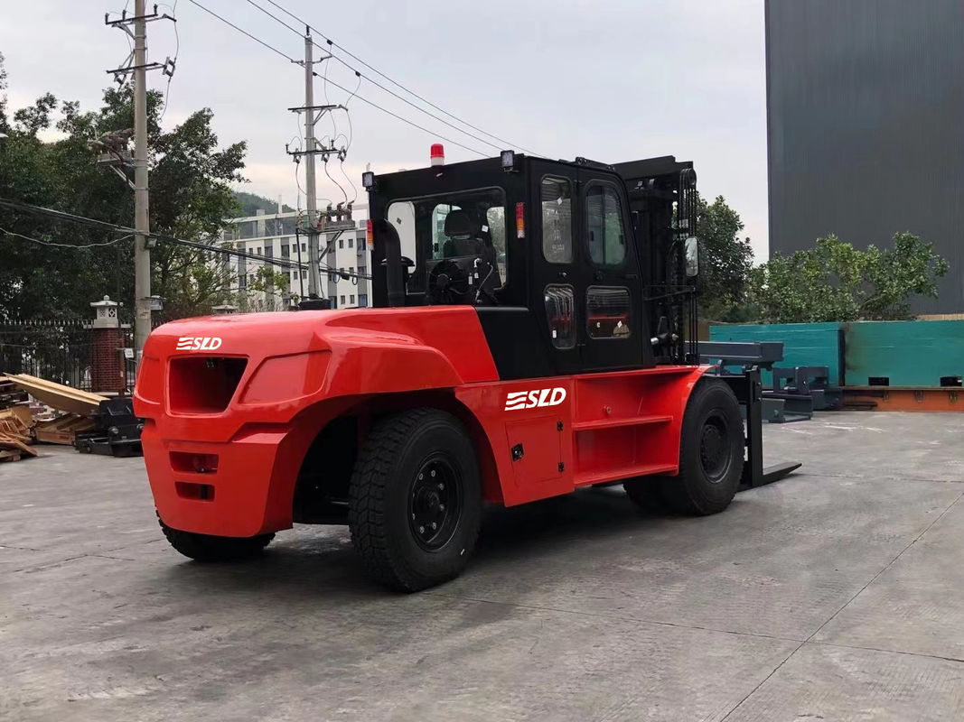 Diesel Container Forklift with Solid Pneumatic Tires | 3000kg Capacity