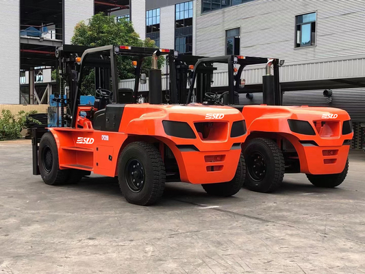 45-90 Degree Tilt Angle Counterbalance Forklift Container Forklift With 3000mm Mast Lifting Height