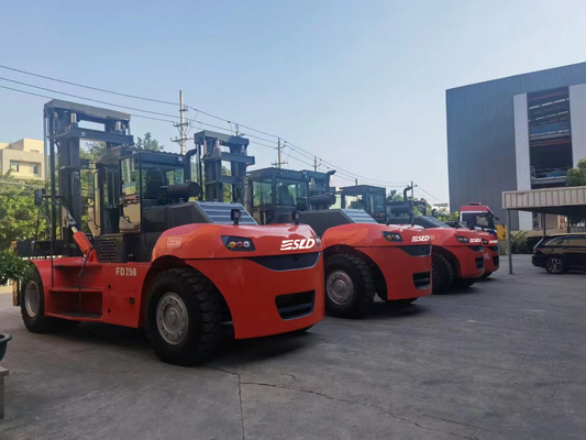 30 Ton 32 Tons Container Forklift With Cummins Engine Kessler Drive Axle for Shipping Company