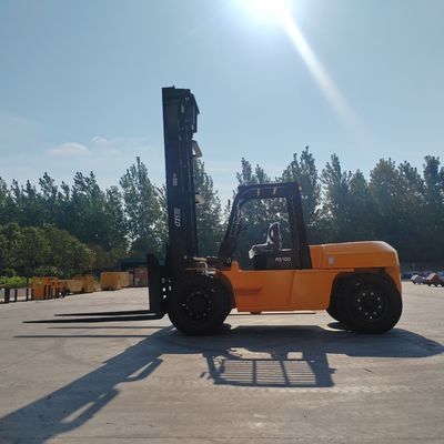 Solid Pneumatic Tiretype Container Forklift Diesel Engine Type Powerful Performance Optimized Container Handling Machine