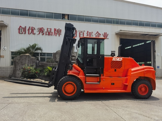 Yuchai Or CUMMINS Heavy Load Forklift Tilt Angle Of 45-90 Degrees Heavy Duty