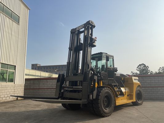 15000kgs Rated Load Heavy Lift Forklift with Tilt Angle of 45-90 Degrees and Fork Attachment