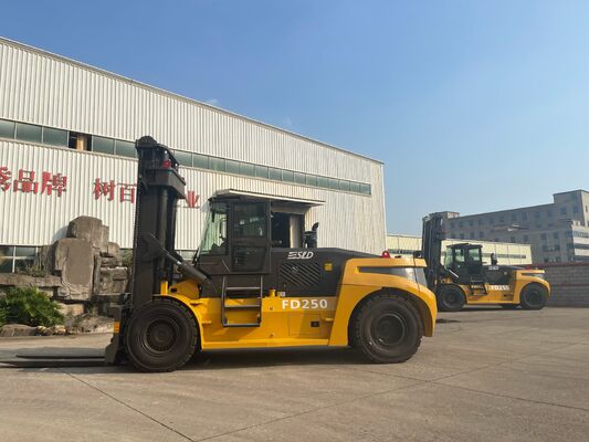 FD200 20 Ton Diesel Heavy Duty Forklift Truck Cummins Engine 8.0g Mast Warehouse Logistics