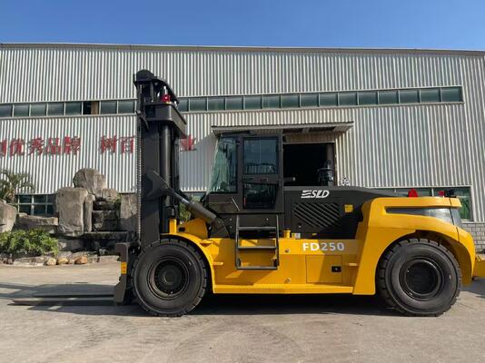 6 Meters Liftheight Container Forklift Box Type Inner Outer Mast Suitable For Heavy Load Container Transport Applications