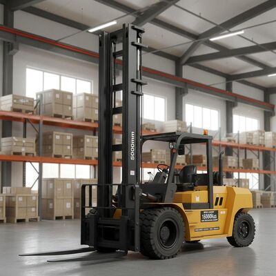 FD400 40 Ton Heavy Lift Forklift Truck For Container Terminal Handling