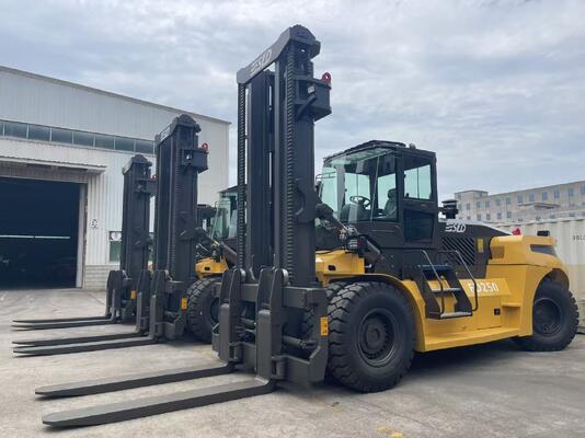 30 Ton Precast Concrete Panel Heavy Duty Forklift Truck Yard Transport