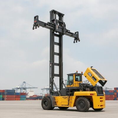 FD300 Port Stacking 30 Ton Heavy Lift Forklift Truck For Container Terminal