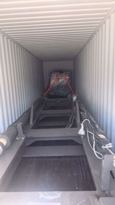 40 Ton Capacity Diesel Forklift Truck with 9300mm Mast Height and Hydraulic Power Shift Transmission