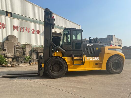 SLD FD250 25 Ton Heavy Duty Diesel Forklift Truck 4000mm Mast Weichai Engine