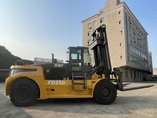 SLD FD250 25 Ton Heavy Duty Diesel Forklift Truck 4000mm Mast Weichai Engine