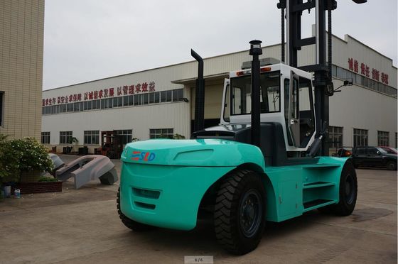 High Rise 20 ton 44k Counterbalance Fork Truck With Cabin A C