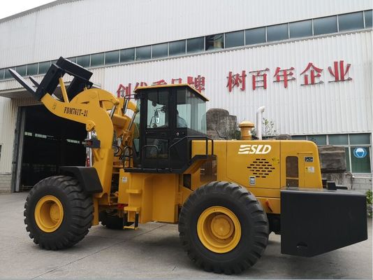 175kw 3430mm Mast 23 Tons Lifting Block Forklift Loader