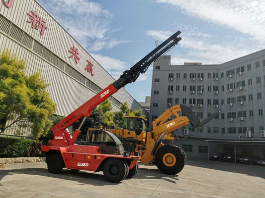 12t Shooting Boom Crane Handler Telehandler Telescopic Forklift