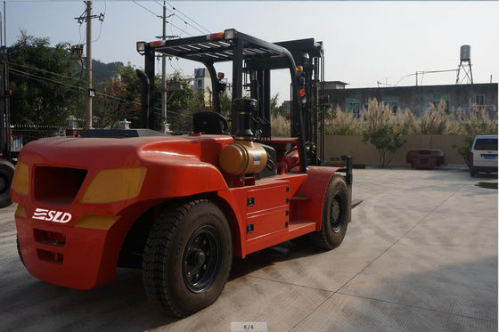 Yuchai ENGINE 3000mm Mast FD120 12 Ton 2.6k Diesel Forklift Lifter
