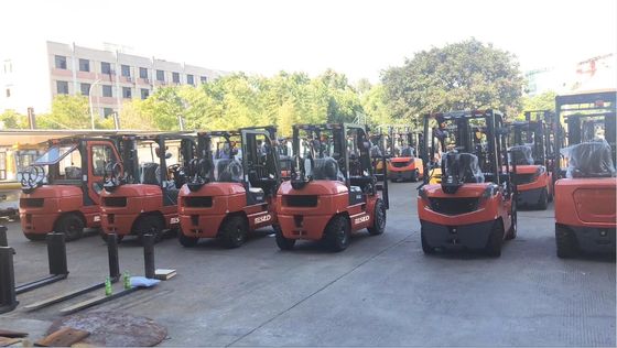 Hydraulic 3.5 Ton FY35 Lp Gas Forklift Automatic Transmission
