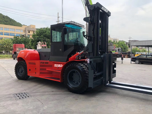 3.5m Mast 36000 LBS 18 TON FD180 Heavy Duty Forklift Machine