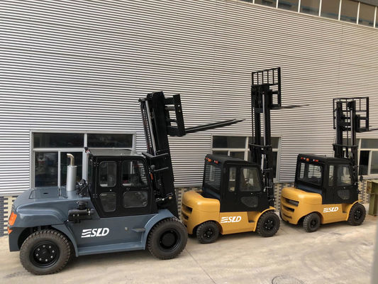 Internal Combustion 10 Tons 20000 Lb 20k 4 Wheel Forklift Lift