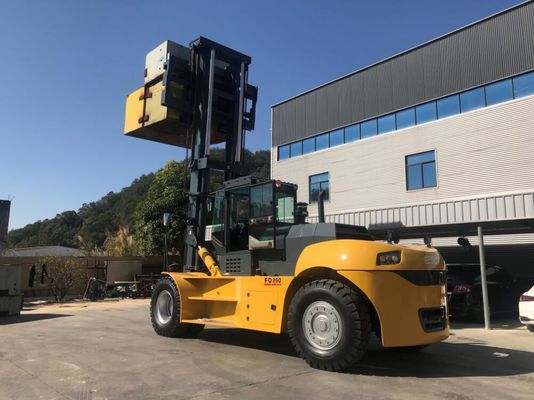 Enclosed A/C Cab Diesel Heavy Lift Forklift Joystick Controling 25000kg 30000kg