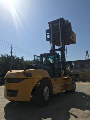 High Mast 30 Ton Diesel Forklift Truck For Stacking Heavy Containers
