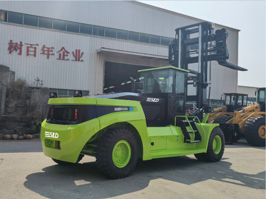 Cummins Engine 30T Container Handling Forklift With Hydraulic Fork Positioner