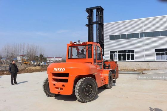 Diesel Powered Multi Stage 10 Ton Forklift 1520x175x85mm