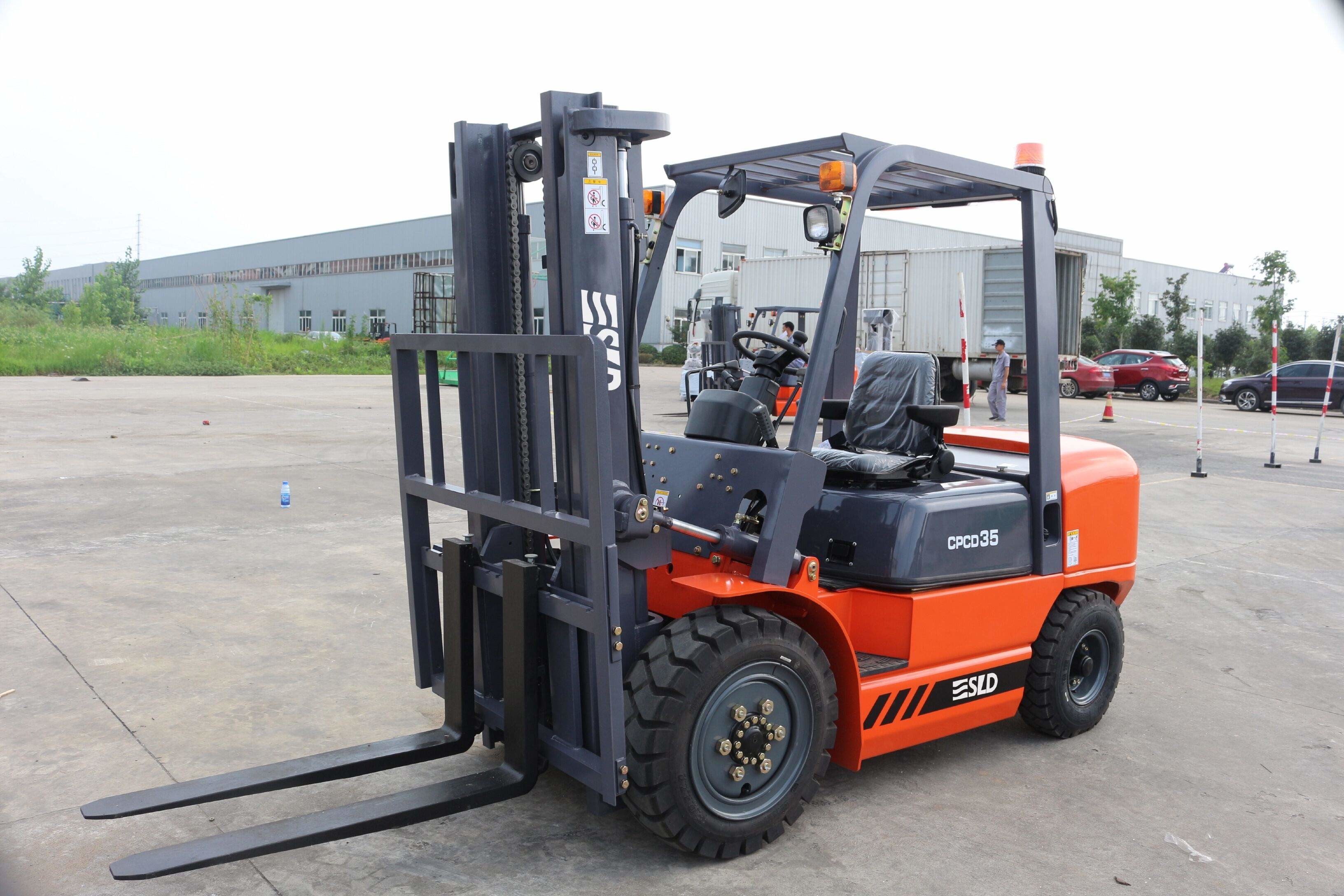 Diesel Industrial Forklift Truck CPCD35 Load Centre 500mm